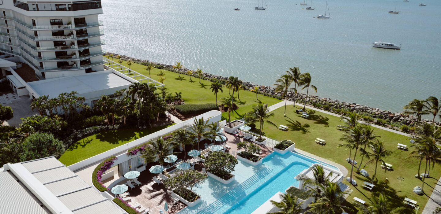 The Ville pool and lawns