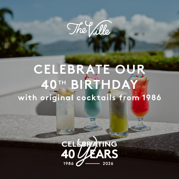 The Ville Birthday Cocktails