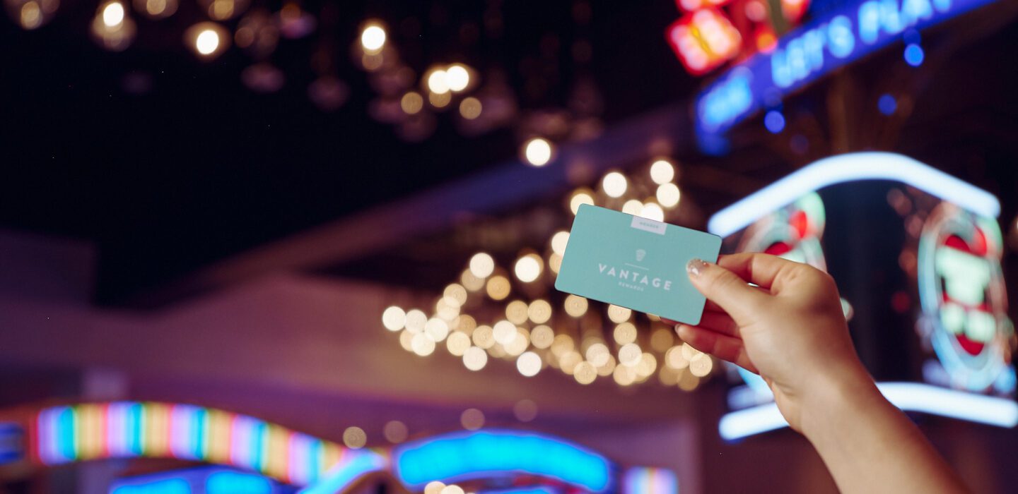 Vantage Rewards membership card